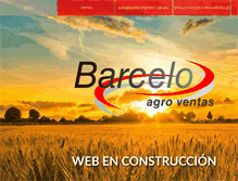 Tablet Screenshot of agroventasbarcelo.com.ar
